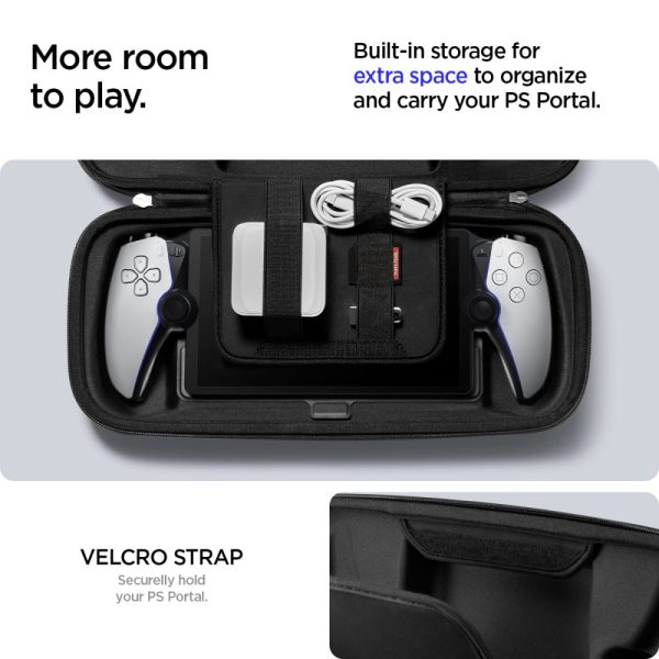SPIGEN RUGGED ARMOR PRO SONY PLAYSTATION PORTAL BLACK (AFA07236) - Image 15